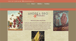 Desktop Screenshot of andreapro.com