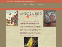 Tablet Screenshot of andreapro.com